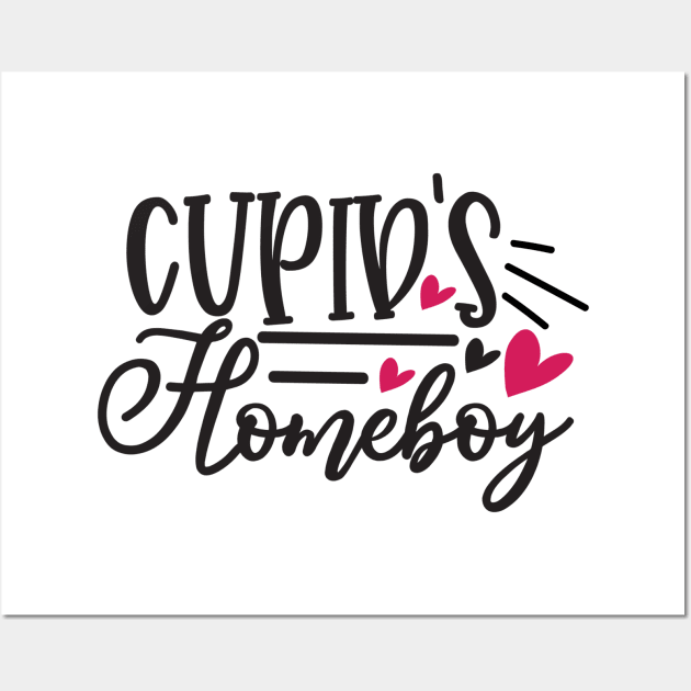 Cupid's Homeboy Wall Art by VijackStudio